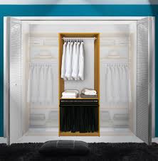 White melamine with slab drawers. Isa Custom Closet System Hanging Shirts Skirts And Pants Contempo Space