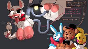 five nights at freddys, five nights at freddys 2, mangle (fnaf), toy  bonnie (fnaf), toy chica (fnaf) - R-34.XYZ