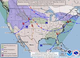 Experimental National Forecast Chart Enc Weather