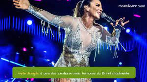 Ivete maria dias de sangalo cady (born may 27, 1972) is a brazilian singer, songwriter, and occasional actress and television show host. Ivete Sangalo Rio Learn