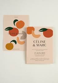 Faire Part Mariage Fruits D Ete Graphic Design Clients Graphic Design Branding Graphic Design Posters