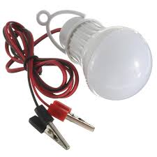 12v Led Lamp 5w 7w 9w 12w 15w With Wires Cable Clamp Home Camping Solar Connect Hunting Portable Energy Saving Led Lights Bulb 9006 Led Headlight Bulbs Energy Saver Light Bulbs From