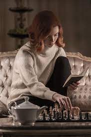 The Queen S Gambit Beth Harmon Was Inspired By Audrey Hepburn And The Style References Are Gold The Queens Gambit Queens Gambit Queens Gambit Wallpaper