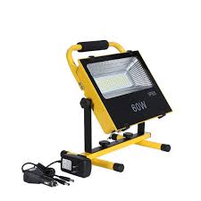 Ip65 Outdoor Emergency Alarm Red And Blue Flash 60w 120w Led Rechargeable Flood Light Wuhan Minsens Technology Co Ltd