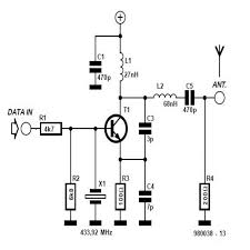 Rf Module 433mhz Circuit Diagram Circuit Diagram Circuit Diagram Electronics Circuit Electrical Wiring Diagram