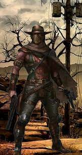 Erron Black 2 Mortal Kombat Characters Mortal Kombat Art Mortal Combat