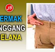 Mengecilkan Ban Pinggang Celana Jeans
