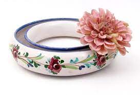 Vintage Flower Ring Pansy Posy Flower Ring Made In Italy Etsy Posy Flower Floral Vase Vintage Flowers
