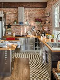 33 modern interior design ideas emphasizing white brick walls. 28 Exposed Brick Wall Kitchen Design Ideas