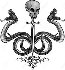 Snake tattoos ideas & designs. Viper Snake Colorful Tattoo Design Royalty Free Cliparts Vectors And Stock Illustration Image 138147878