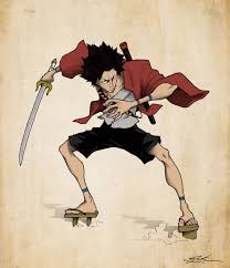 Mugen Samurai Champloo Fanart 3 Zeta On Artstation At Https Www Artstation Com Artwork Kkq6a Samurai Champloo Oni Samurai Samurai