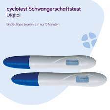 Morgens, abends oder ist es egal? Cyclotest Schwangerschaftstest Digital Cyclotest