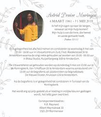 Beri Nl Surinaamse Familieberichten Overlijdensbericht Astrid Denise Muringen