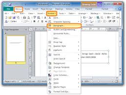 Press ctrl + a to select all. Where Is Line Spacing In Microsoft Publisher 2010 2013 2016 2019 And 365