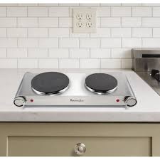 Free shipping on prime eligible orders. Professional Series Portable And Concealed Double Burner Overstock 22544885
