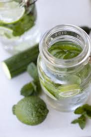 1 pound cucumbers (about 2 good sized cucumbers), ends trimmed, but peel still on, coarsely chopped · 1/2 cup lime juice from fresh limes (from . Lime Cucumber Mint Water Recipe
