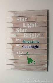 Diy Dinosaur Plank Art And How To Paint Letters On Wood Big Boy Room Boy Room Toddler Boys Room