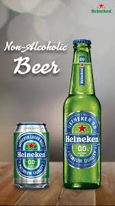 United Breweries Limited Have Launched Their Global Favorite Non Alcoholic Beer Heineken 0 0 In India Heineken 0 0 Is Heineken Non Alcoholic Beer Lager Beer