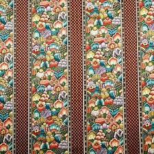 ✓ free for commercial use ✓ high quality images. Bloomcraft Gilded Stripe Wine Floral Awning Stripe Cotton S Twill Fabric Ebay