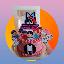 Laptop cake i made this for my hubbies 40th birthday. Personalized Bts Theme Cake Topper Birthday Fan Girl Kpop Korean Boys Lazada Ph