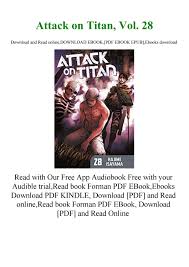 Anime attack on titan image by haviz fontanime for windows. Attack On Titan Vol 28 By Amdreaklo Issuu