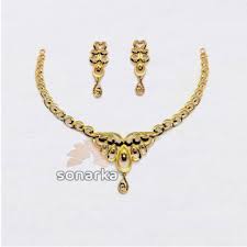 Take a look at all the latest 22k gold pendant sets. Light Weight Gold Necklace Sets Design Online Catalog