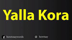 موقع يلا كورة كورة الموقع المميز في توفير البث المباشر. How To Pronounce Yalla Kora ÙŠÙ„Ø§ ÙƒÙˆØ±Ø© Youtube