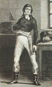 I'm a republican but my teeth are straight and white, like the path to liberty. Illustration Of Louis Antoine De Saint Just By L Gallois 1845 Revolyuciya Napoleon