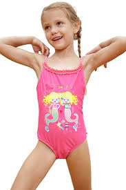 Pink Little Mermaid Princess Teddy Swimsuit In 2020 Baby Girl Swimsuit Kids Swimwear Girls Kids Bathing Suits