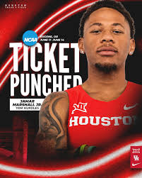 Ticket punched 🎟️ Jamar Marshall Jr. is headed to Eugene in the 110-meter  hurdles after posting the third fastest time at 13.19! #HTownSpeedCity x  #GoCoogs
