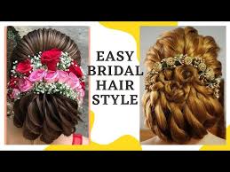 119,992 likes · 57 talking about this. Easy Bridal Hairstyle Bridal Hair Style Step By Step Bridal Hairstyle Tutorial Messy Hair Look Wedding Hairstyles For Long Hair Ø¨ÙˆØ§Ø³Ø·Ø© Ikonoz