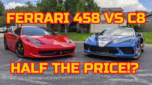 Corvette c8 vs ferrari 488. 75k Corvette C8 Vs 157k Ferrari 458 Ferrari Owner Reviews The C8 Normal Guy Supercar
