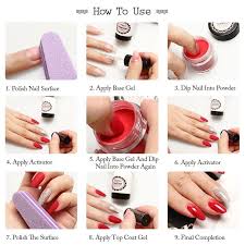 Instagram Tomiccanails For Video Tutorial Visit Our Youtube Channel Tomicca Usually It Needs To Paint Base Coat Acrylic Dip Nails Dipped Nails Hard Nails