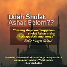 Tak paham faedah shalat subuh (salah satunya, hilang keberkahan hari itu. Keistimewaan Dan Keutamaan Sholat Ashar Persembahanku Teruntukmu
