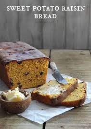 Sweet Potato Raisin Bread Recipe Sweet Potato Bread Sweet Potato Recipes Raisin Bread