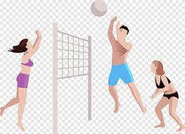 Maybe you would like to learn more about one of these? Volei De Praia Dos Desenhos Animados Volei De Praia Praia Aptidao Fisica Png Pngegg