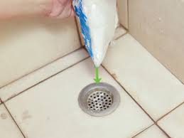 to unclog a drain with salt and vinegar