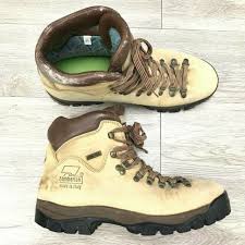 Zamberlan Mens 12 Gtx Waterproof Brown Leather Steel Toe Hiking Boots Italy