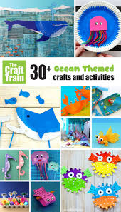 100 simple outdoor adventures for kids. 30 Ocean Crafts And Activities The Craft Train