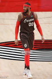 He has been a member of the united states olympic men's national team. Carmelo Anthony Of The Portland Trail Blazers Looks On In The Fourth In 2021 Trail Blazers Portland Trailblazers Carmelo Anthony
