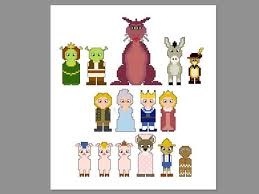 Pin On Punto De Cruz Caricaturas