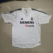 Un buen equipo empieza por el arco, y la cantera de mejores arqueros del @exacvsf trae de vuelta al mejor, para defender con la muralla @alfredojoela el arco más grande del exa. Real Madrid 2004 05 Home Kit Jersey Sports Athletic Sports Clothing On Carousell