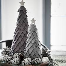 Try one of these quick and cheap ideas using natural elements you can find in the garden. Make Your Own Scandi Inspired Felt Christmas Trees In Four Easy Steps