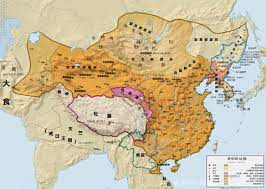 唐朝 維基百科 自由的百科全書 map history the han dynasty