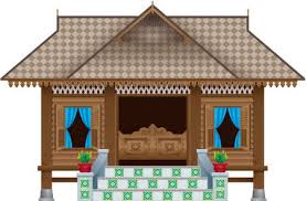 Beautiful traditional malay village house / rumah kampung melayu with coconut trees in night scene background. Kampung House Stock Photos And Images 123rf