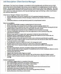 To know more precise details about this job profession, get tuned to description they have to take all the important decisions regarding management but also have to look into all the daily happenings that are taking place in the bank. Free 13 Service Manager Job Description Samples In Ms Word Pdf