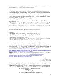 Boom turns to bust when the stock market crashes. Apush Audit Syllabus 2a