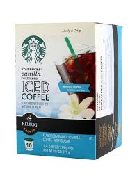 Our experts found the best k cup coffee available today based on taste and value. Vanilla Iced Coffee K Cups Starbucks Iced Coffee Bevnet Com Product Review Ordering Bevnet Com
