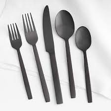 Usually 18/10, 18/8, and 18/0. Dex Black 20 Piece Flatware Set Reviews Crate And Barrel