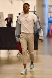 Russell westbrook was born in long beach, california, to russell westbrook and shannon horton. Fashion Icon Russell Westbrook S Wildest Styles